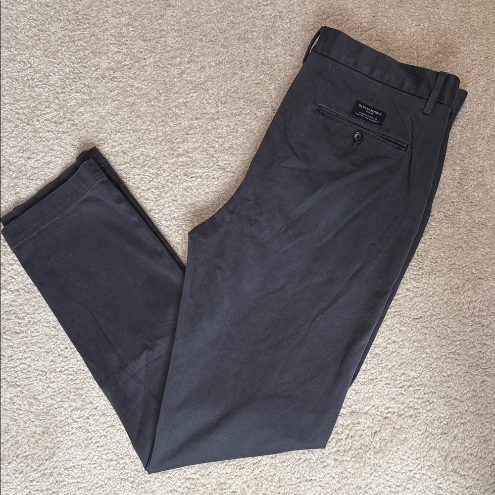 Banana Republic Grey Chinos 34x34